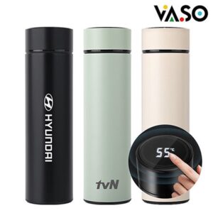 [바쏘] 스마트 온도계 진공 텀블러 500ml 대표이미지