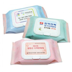 하트3종 캡형 물티슈 제작 (30매)