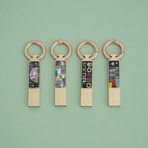 나빌레라 LED 자개 스틱 USB제작 32G (한글문양) 나빌레라 LED 자개 스틱 USB제작 32G (한글문양)