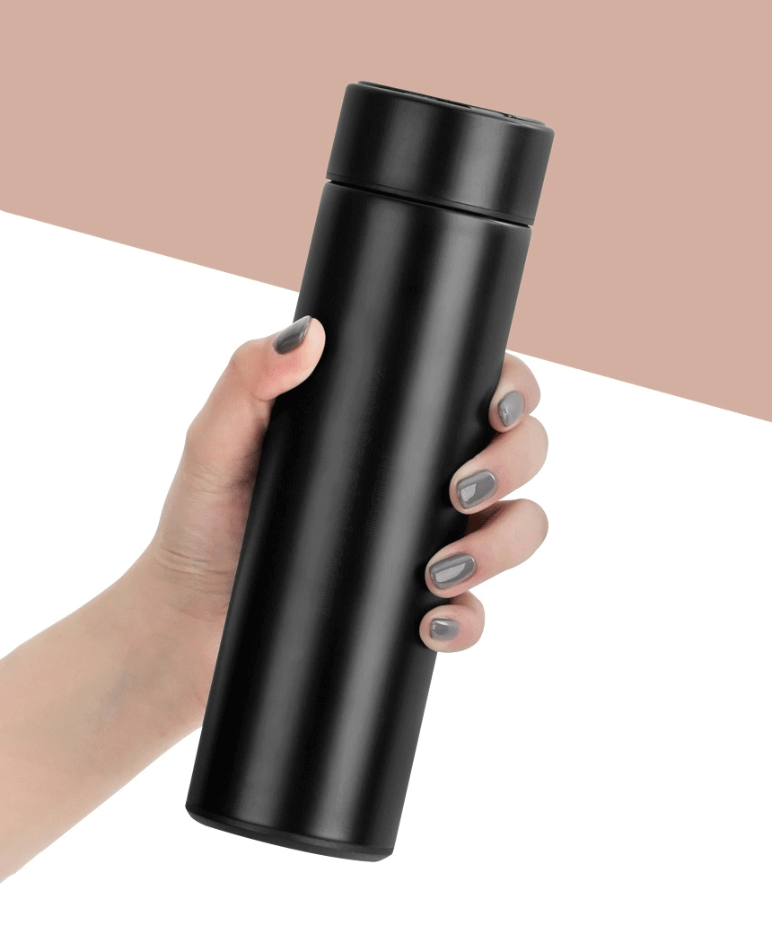 [바쏘] 스마트 온도계 진공 텀블러 500ml 두번째 이미지