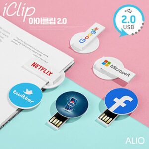 USB판촉물 ALIO 아이클립 2.0 USB메모리 8G USB판촉물 ALIO 아이클립 2.0 USB메모리 8G