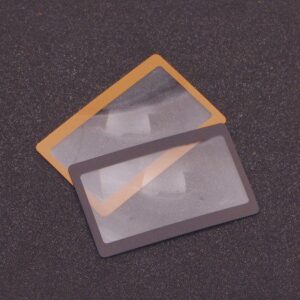 명함돋보기 검정 주황 홍보물품제작 명함돋보기 검정 주황 홍보물품제작