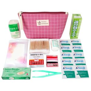 삼각파우치 구급함세트 1호(10종) 구급파우치 판촉물 삼각파우치 구급함세트 1호(10종) 구급파우치 판촉물