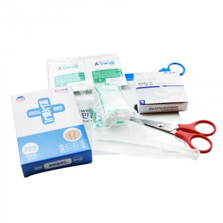 휴대용 응급키트 제작 메디키트핸디9호 7종 1 휴대용 응급키트 제작 메디키트핸디9호 7종