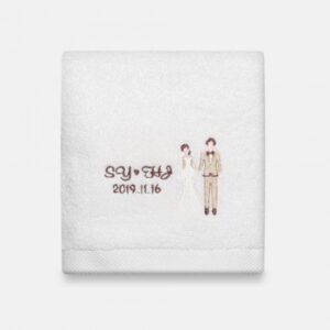 라라리빙 결혼답례품 수건제작 기분좋은날 호텔타올 150g