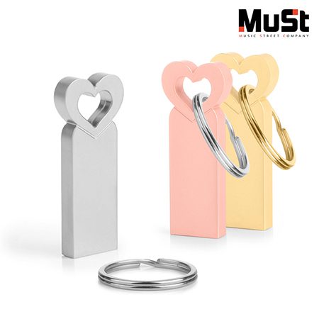 뮤스트 하트 USB제작 2.0 메모리 8GB 홍보물품 1 뮤스트 하트 USB제작 2.0 메모리 8GB 홍보물품 대표이미지