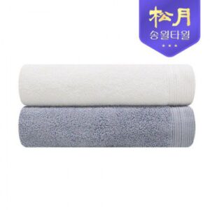 송월타올 호텔용 네츄럴코밍 바스타월68 수건답례품 제작
