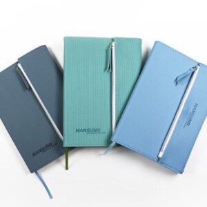 다이어리제작 3단 포켓블루 자석 32절 다이어리제작 3단 포켓블루 자석 32절