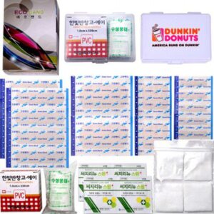 병원판촉물 에코밴드 구급함 A 데일밴드제작