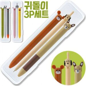 볼펜판촉물 귀돌이3P세트 제작