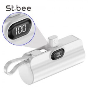 세인트비 LED잔량표시 일체형 도킹형 보조배터리제작 ST-L55