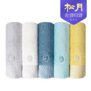 송월타올 샤보렌 물결40 타올 160g 수건답례품 제작