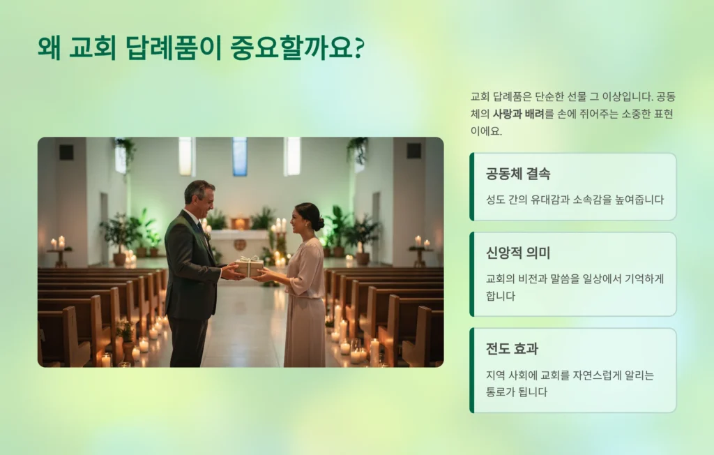 교회 답례품 제작 소량제작 행사 단체선물