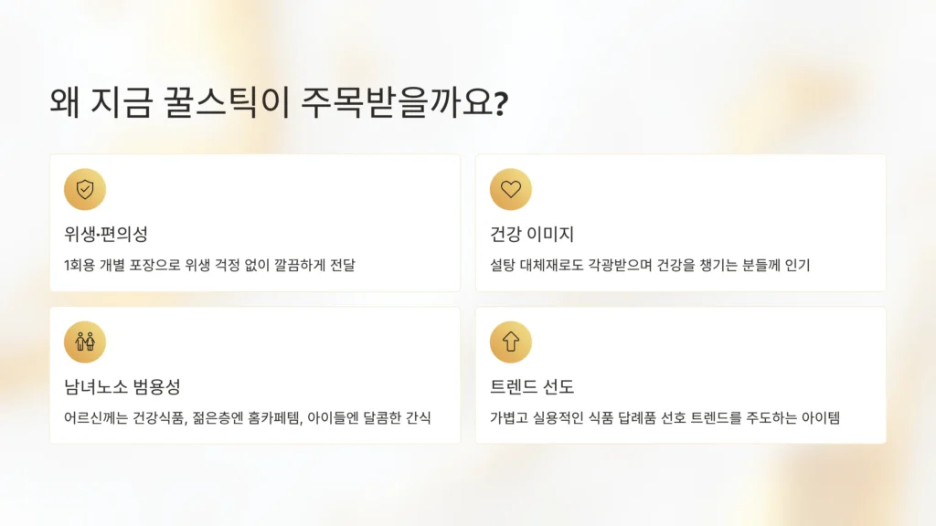 꿀스틱 답례품 제작 비용