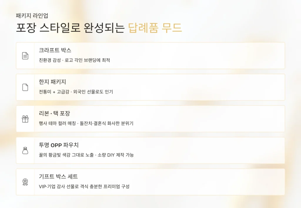 꿀스틱 답례품 소량제작 쇼핑몰