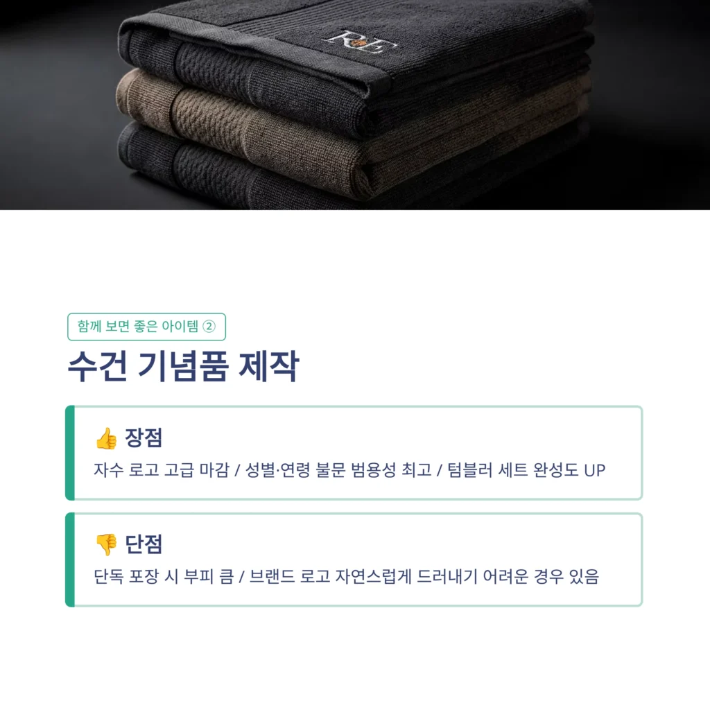 환갑 답례품 텀블러 수건 제작