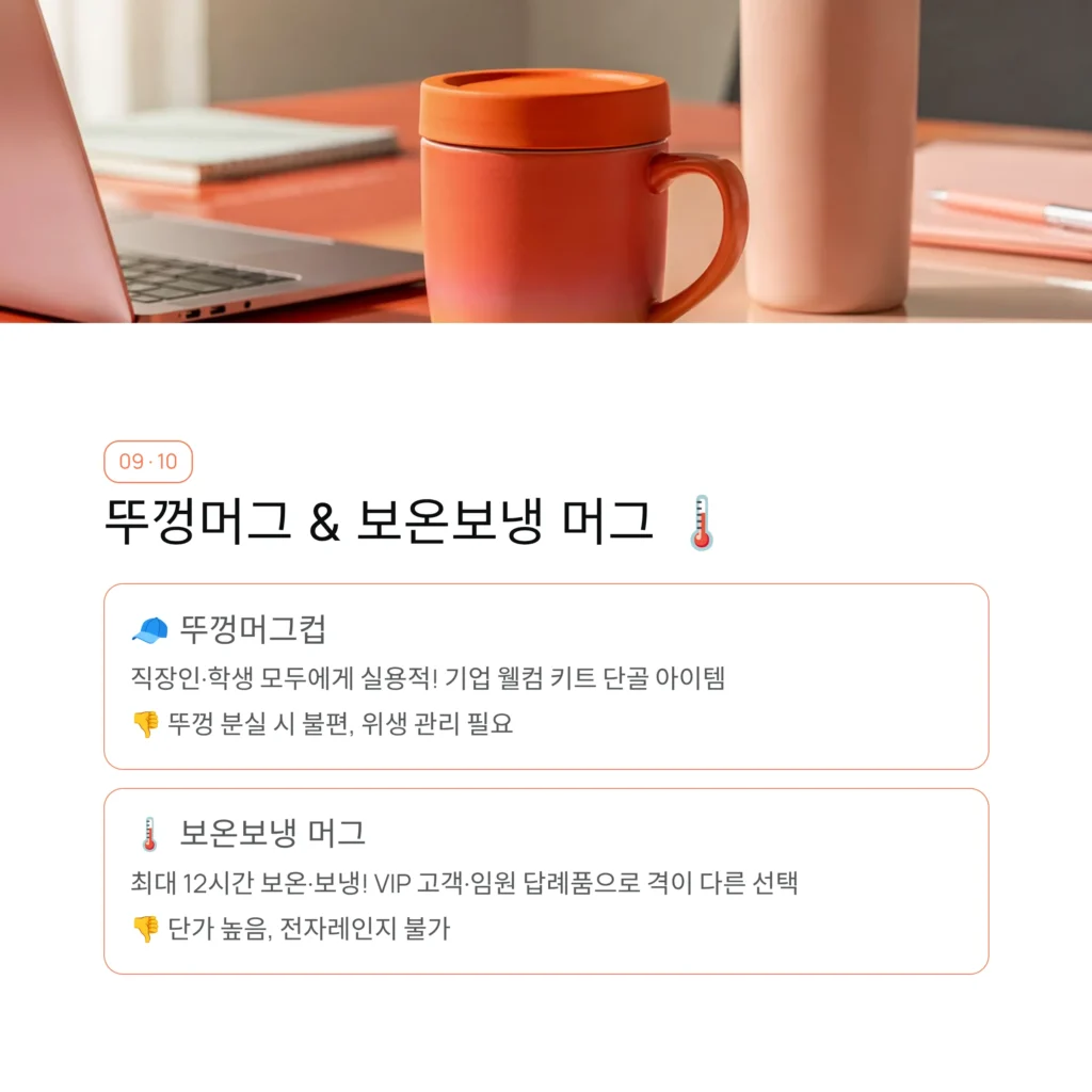 머그컵 답례품 실용적인 답례품 