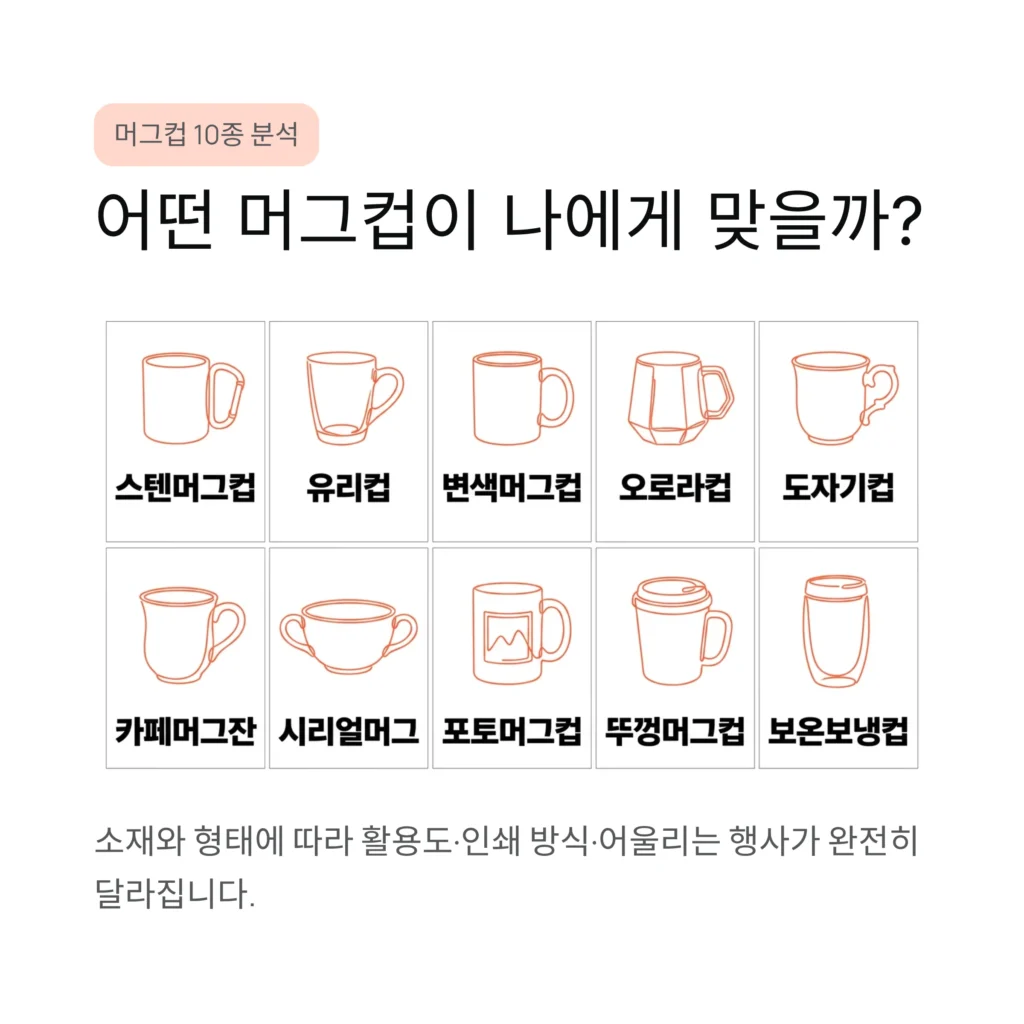 머그컵 답례품 기업 답례품 개업 답례품