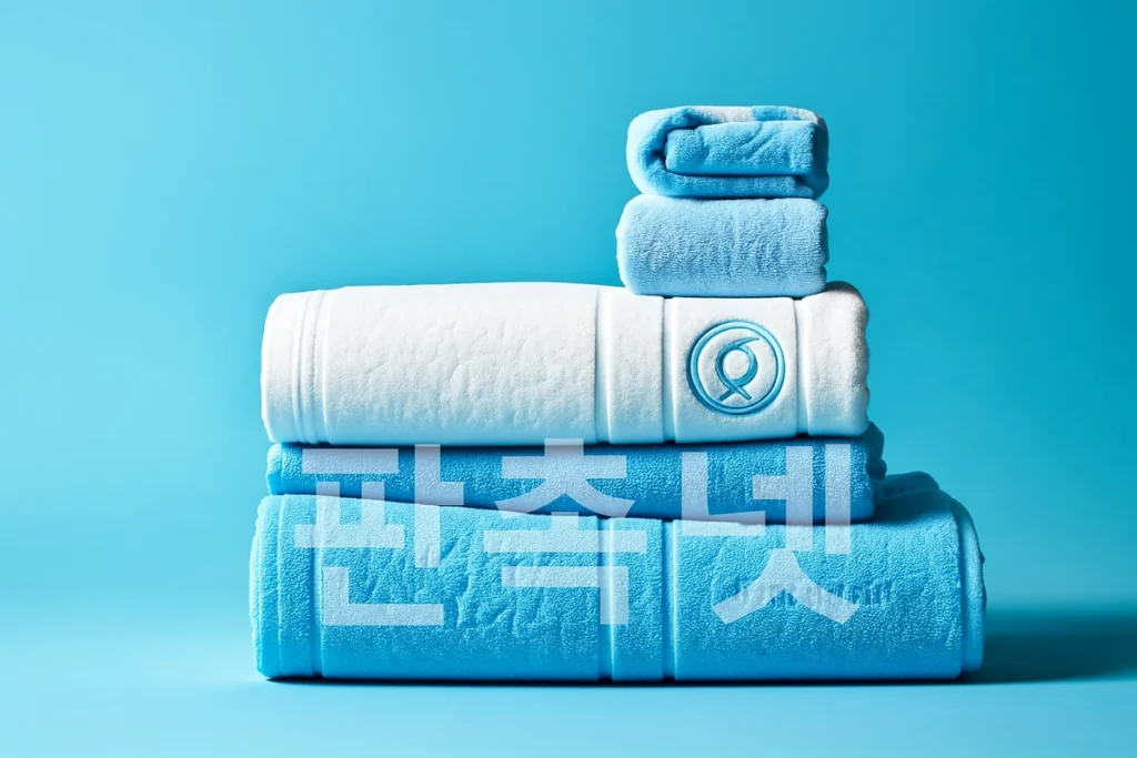 병원 답례품 수건 주문제작 자수 수건 소량제작