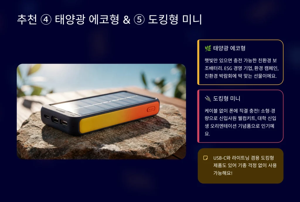 아웃도어 판촉물 보조배터리 답례품 제작 고급스러운 답례품 추천