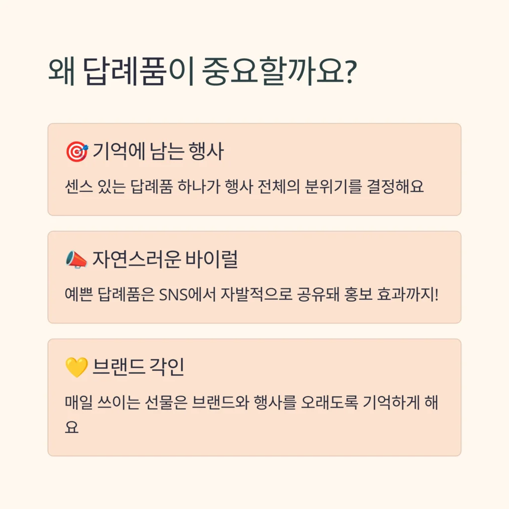 센스있는 답례품 답례품 저렴한 곳 