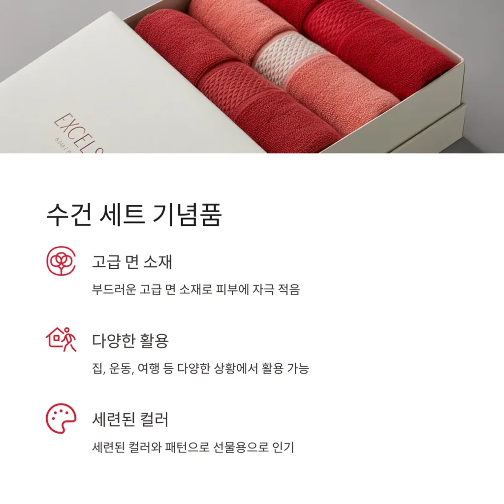 수건 답례품 수건 세트 선물 타올 답례품