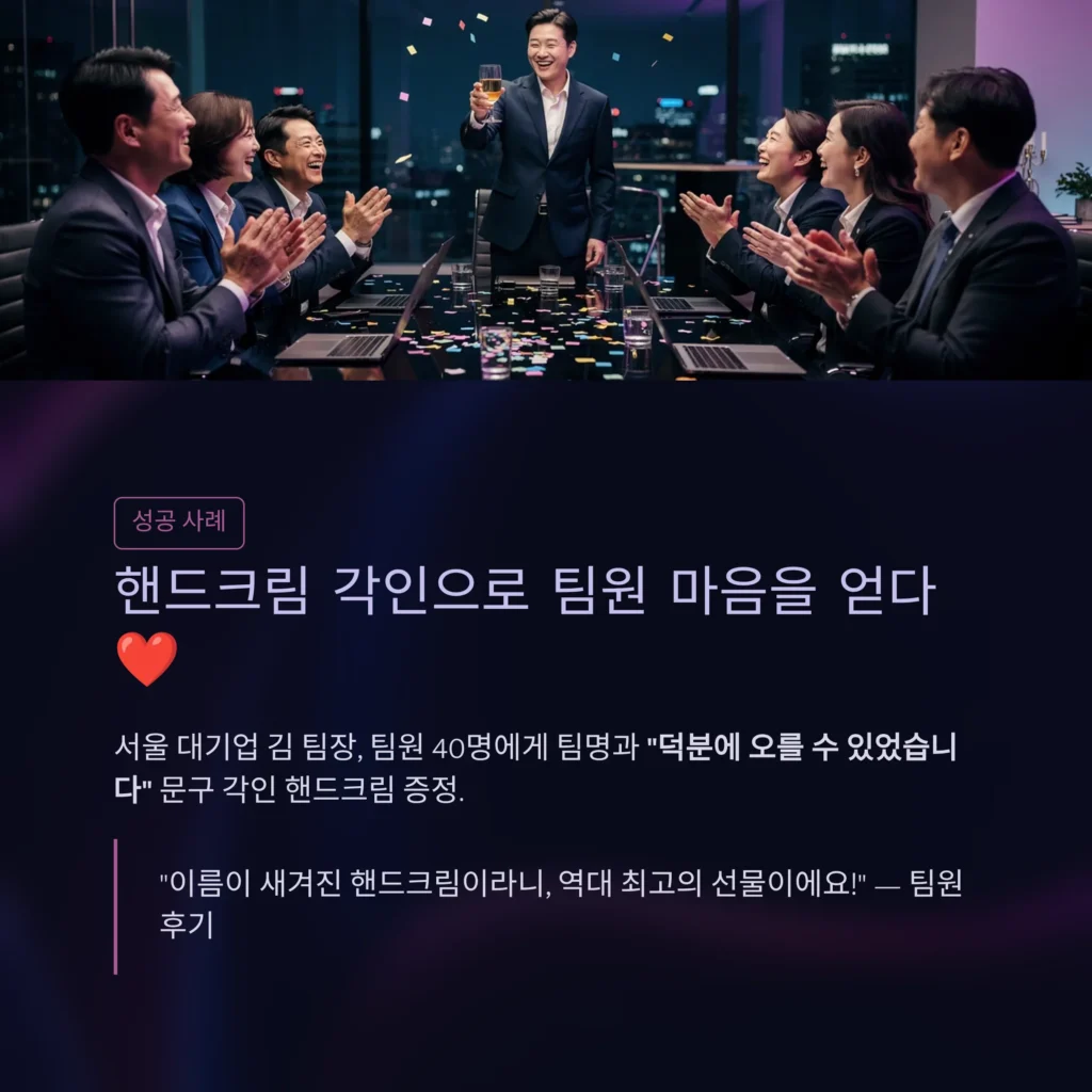 승진 답례품 소량 주문 제작 감사 스티커 포장 완포 배송