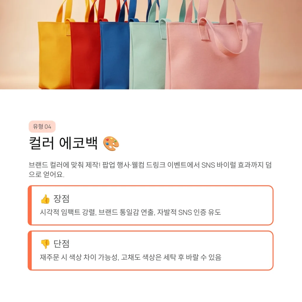 컬러 에코백 답례품 가격 에코백 로고인쇄 쇼핑몰