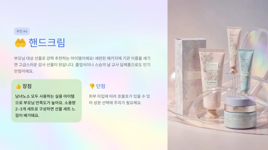 핸드크림 답례품 유치원 답례품 상담 증정품