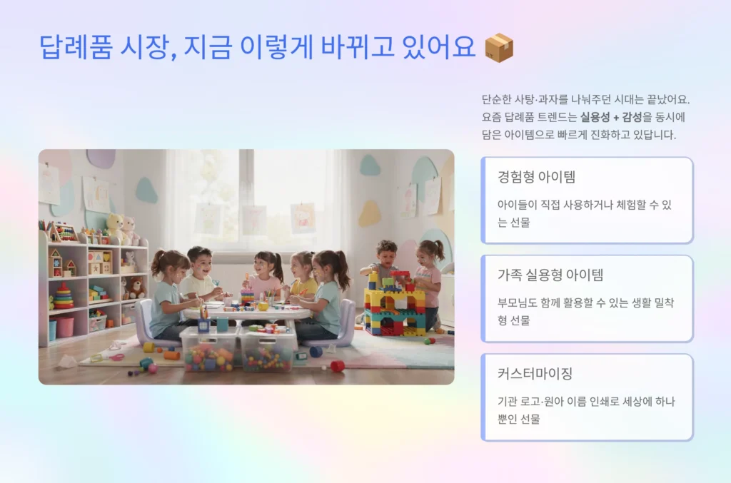 유치원 답례품 제작 답례품 쇼핑몰