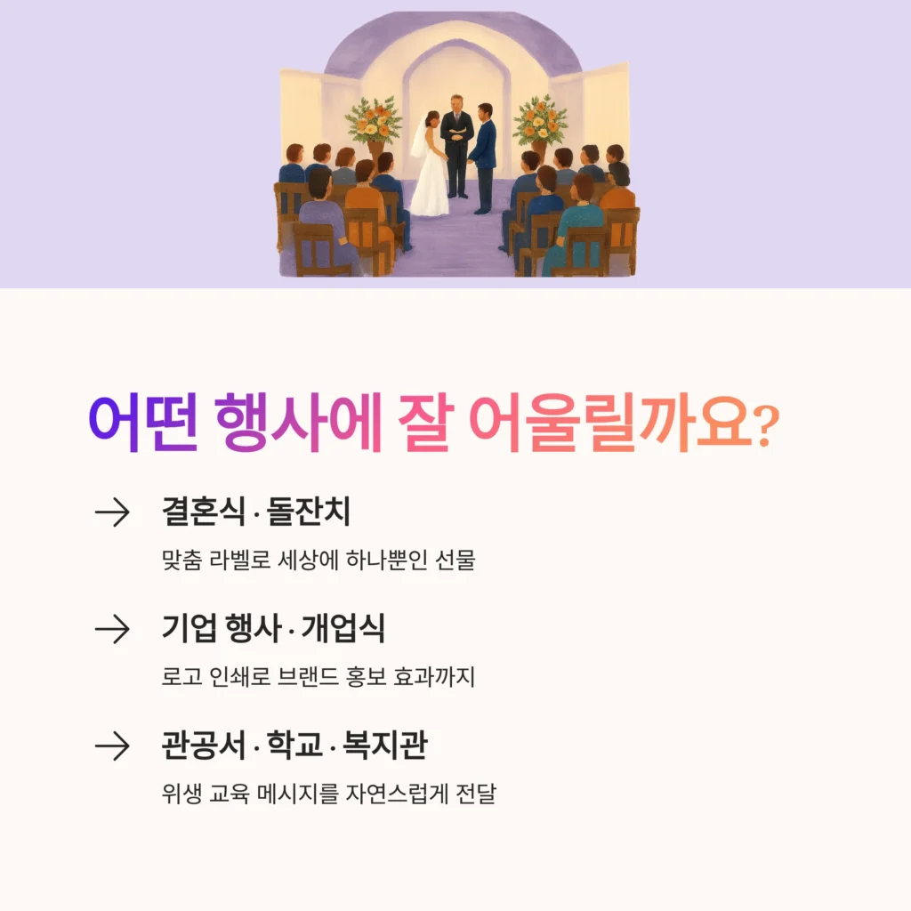 핸드워시 답례품 관공서 기념품 실용적인 답례품